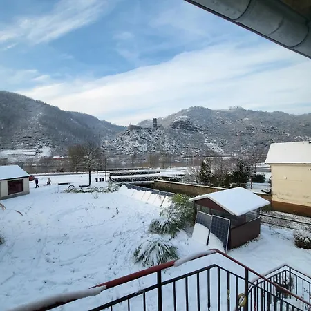 Burgener Burgblick Appartement Burgen  Buitenkant foto