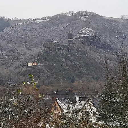 Burgener Burgblick Appartement Burgen  Buitenkant foto